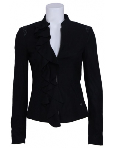 womans woven - Dept - Jassen - Zwart