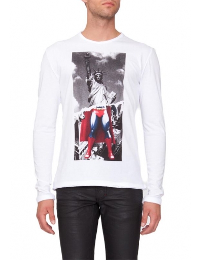 Pop heart longsleeve - Antony Morato - Shirts en tops - Wit