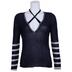 Longsleeve driehoek Amy Gee Shirts en tops Blauw