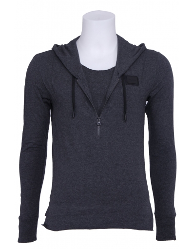 Pop heart sportieve longsleeve - Antony Morato - Truien en vesten - Grijs