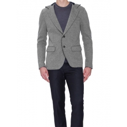 Single breasted wool jacket Antony Morato Jassen Grijs