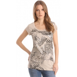 SS RN SKIN TEE Guess Shirts en tops Beige