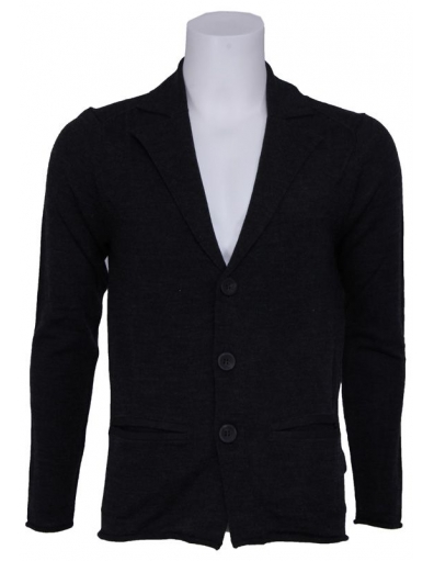 CLIFF CARDI - Guess - Truien en vesten - Zwart