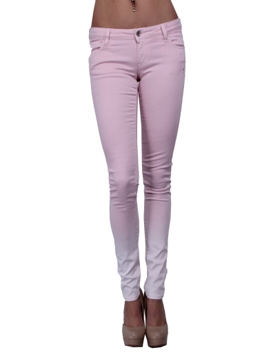 BEVERLY NO ZIP 2 - Guess - Broeken - Roze