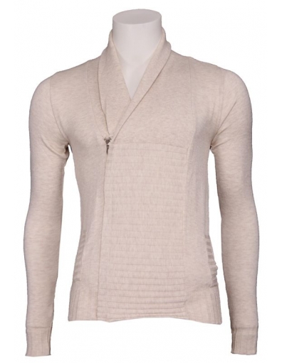 Primero - Cardigan Side Zip - Zumo - Truien en vesten - Beige