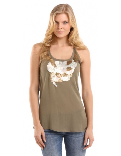 abbey ggt - Guess - T-shirts & Tanktops - Bruin - Guess - T-shirts & Tanktops - Groen