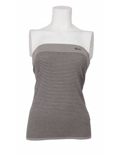 Guess top - Brook - Stripe black / beige