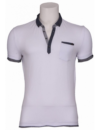 Slim fit polo wh - Antony Morato - T-shirts - Wit