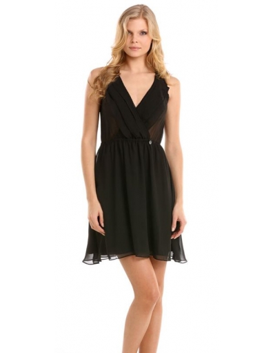 CHAYA DRESS - Guess - Jurken - Zwart
