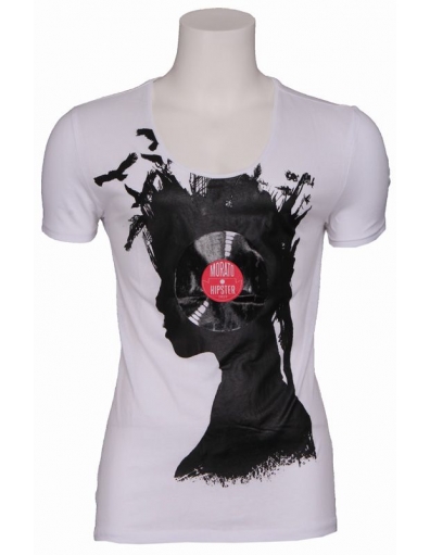Hypster hoofd - Antony Morato - T-shirts - Wit