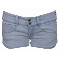 Runang N D873 Met Jeans Broeken Blauw