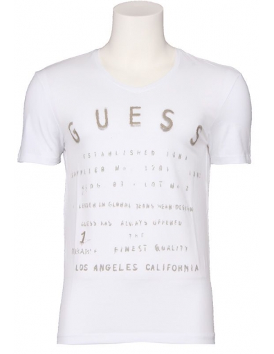 T-shirt Guess - VN - wit / white