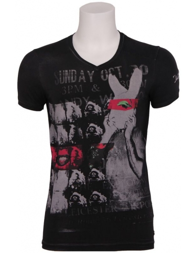 Leicester - Pepe Jeans - T-shirts - Zwart