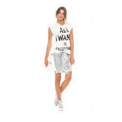 All I Want - Amy Gee - T-shirts - Wit