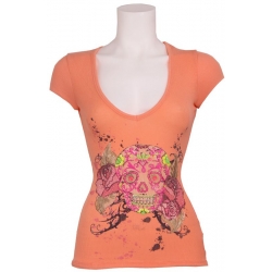 Tavy J284C S323 080 - Met Jeans - T-shirts - Oranje