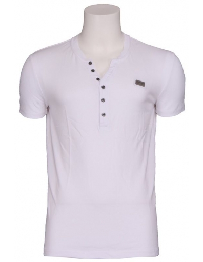 Tropical night wh - Antony Morato - T-shirts - Wit