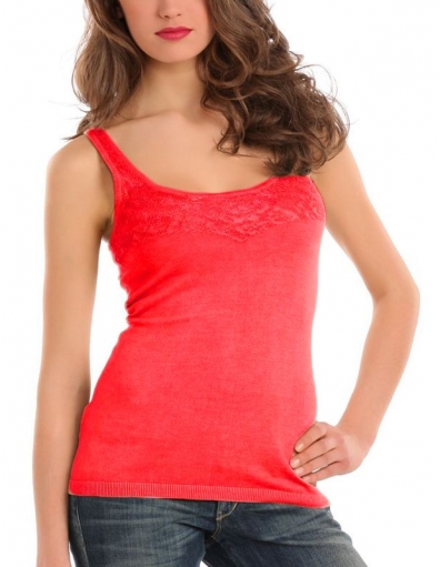 Guess - Ivie tank - Rood/Red