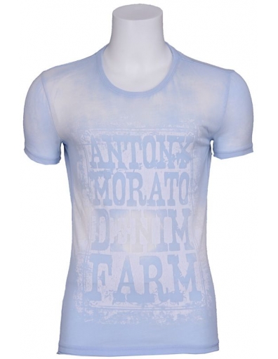 Light blue Denim Farm - Antony Morato - T-shirts - Blauw