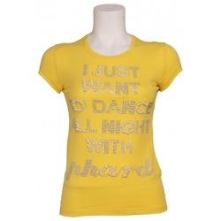 T-shirt m-m sachery day - Phard - T-shirts - Geel