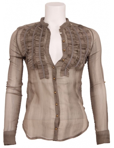 AGATA LS SHIRT - Guess - Blouses - Groen