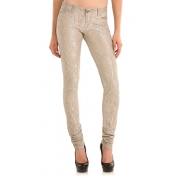 STARLET SKINNY SILVER Guess Broeken Beige