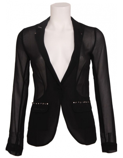 EMILIA BL JACKET - Guess - Jassen - Zwart