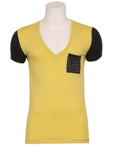 CHIODI YELLOW/ANTRA - Zumo - T-shirts - Geel