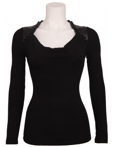 Mymmil J800 A680 999 - Met Jeans - T-shirts - Zwart