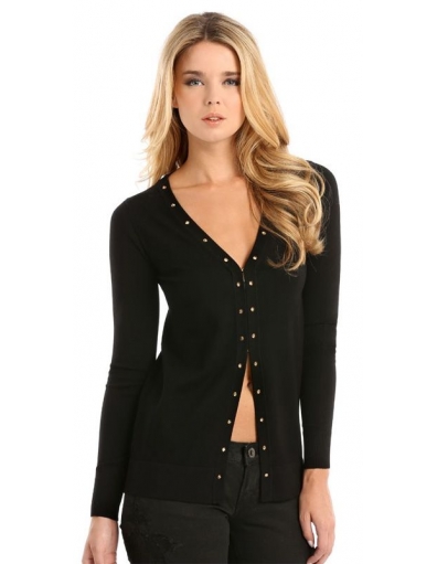 VIOLANE CARDI - Guess - Truien & Vesten - Zwart