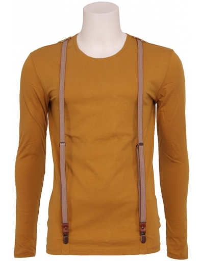 8004 REPORTER '70 - Antony Morato - T-shirts - Geel