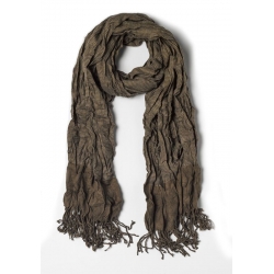 Scarf with wrinkled effect Antony Morato Accessoires Groen