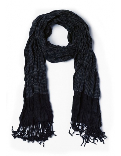 7019 Scarf with wrinkled effect - Antony Morato - Accessoires - Blauw