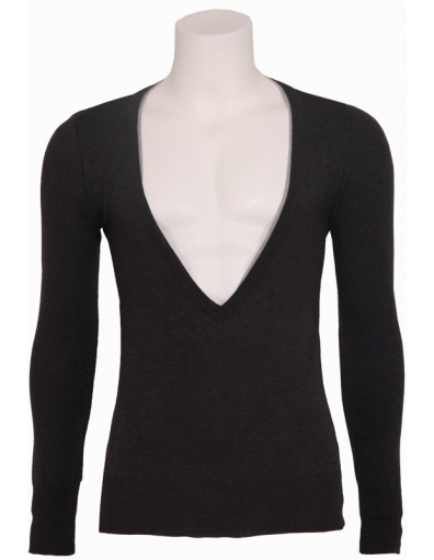 Woodhouse - Pullover Deep V - Zumo - Truien & Vesten - Grijs