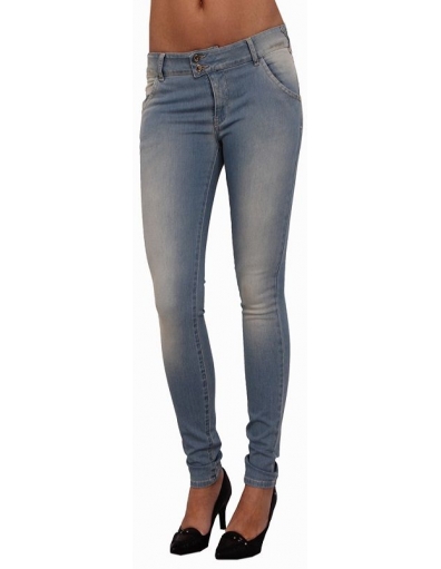 X-H-K-Fit D876 1839 - Met Jeans - Jeans - Blauw