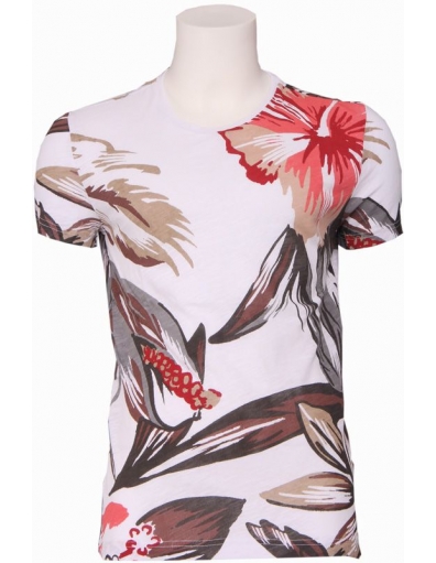 BIANCO LIBERACION - Antony Morato - T-shirts - Wit