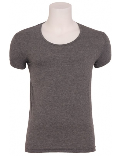Zumo basic t-shirt - Stuart - Donkergrijs 