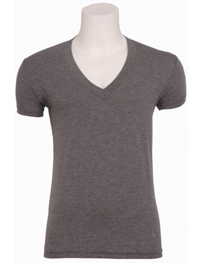 Zumo basic t-shirt - Alec - Donkergrijs 