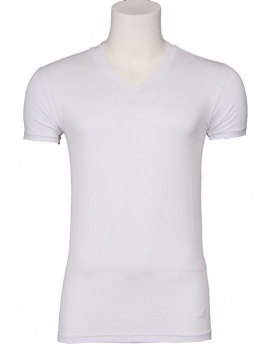 Zumo basic t-shirt - Marbelle - White / wit