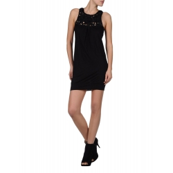 Miss Sixty jurk Marlene Dress Zwart-Black