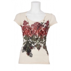 Dept t-shirt - Lovely - Ecru