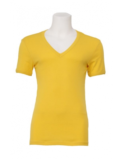 T-shirt J.C. Rags - Stain - Geel / Yellow