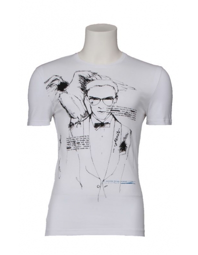 T-shirt Antony Morato - Bianco - Wit / White