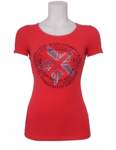 Pepe jeans t-shirt - New Anna - Rood / Red