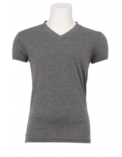 Zumo basic t-shirt - Marbelle - Dark grey