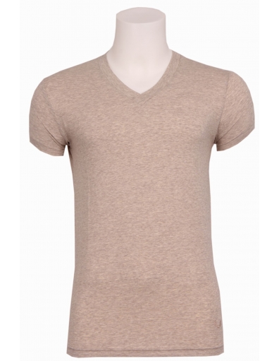 Zumo basic t-shirt - Marbelle - Ecru