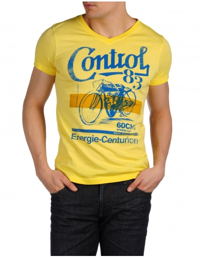 Energie t-shirt - Harland - Geel / Yellow