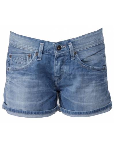 Pepe Jeans hotpants - New Judo Short - licht denim