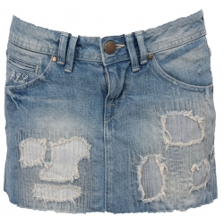 Jeans rokje Pepe Jeans Nubia washed jeans