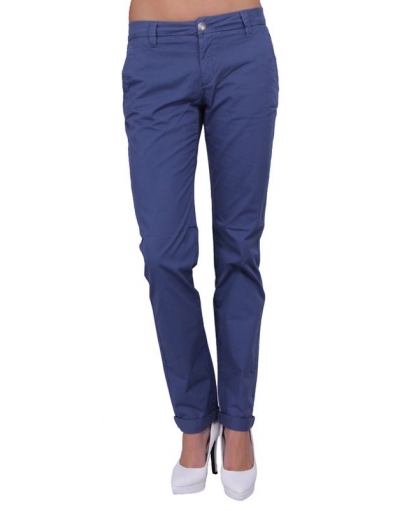 sterk Situatie totaal Chino Lost in Paradise - Francis - Blauw | Uniq kleding