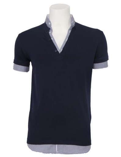 Zumo shirt - Aquino - Navy